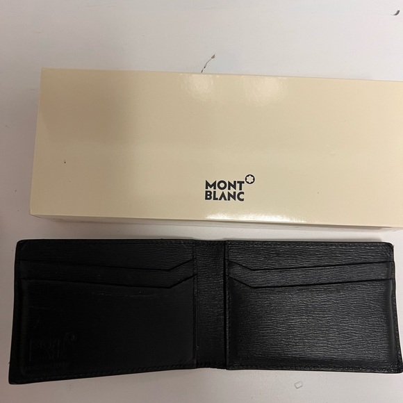 Montblanc 4810 Westside Folded Pocket Holder 8CC- Black - Picture 7 of 10